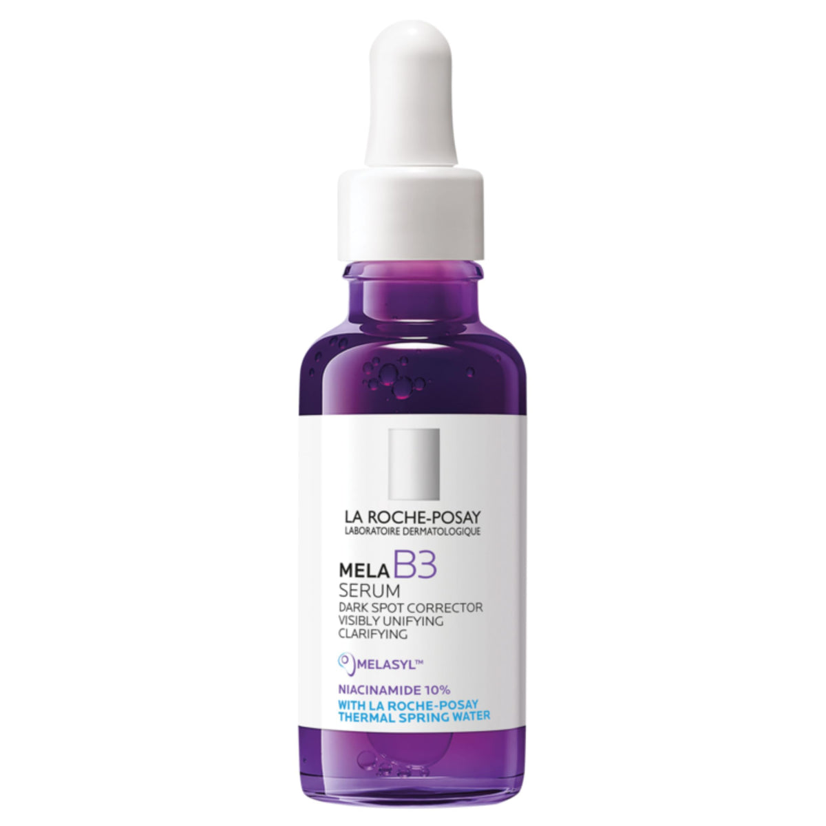 Premium imported La Roche-Posay Mela B3 Serum, a dark spot corrector with niacinamide for clear, radiant skin.
