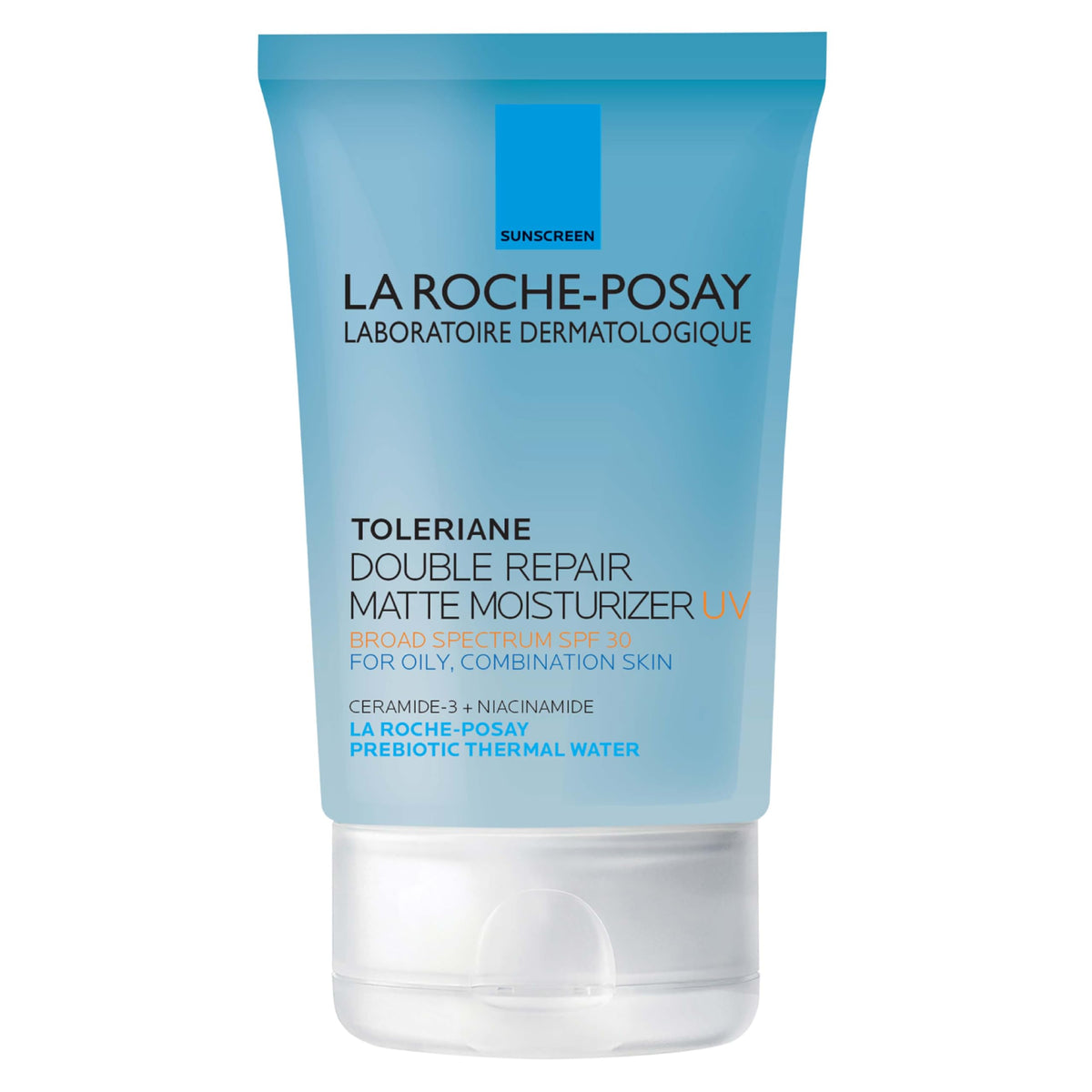 Premium imported La Roche-Posay Toleriane Double Repair Moisturizer for oily, combination skin with SPF 30.