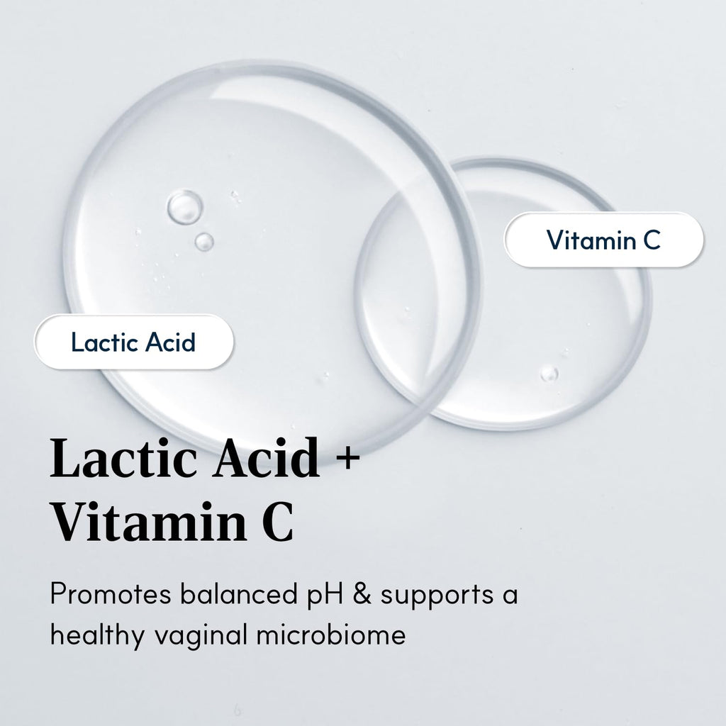 Lactomedi Intimate Refresh Gel features lactic acid and vitamin C for balanced pH, presented in high-quality packaging at Curat Cart.