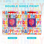 Laidans Happy Birthday Gift Bags feature vibrant double-sided print, showcasing premium imported quality. Available at Curat Cart.