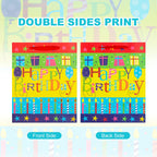 Laidans Happy Birthday Gift Bags feature vibrant double-sided print, 100% Authentic and available at Curat Cart in India.