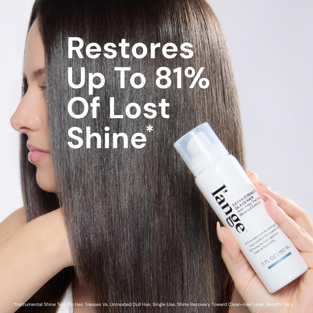 L'ANGE HAIR Extra Strength Hair Spray restores up to 81% shine. Premium import from Curat Cart for luscious, vibrant hair.