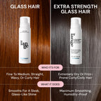 L'ANGE HAIR Extra Strength Hair Spray for maximum smoothing, humidity-proof and available at Curat Cart in India. 100% Authentic.