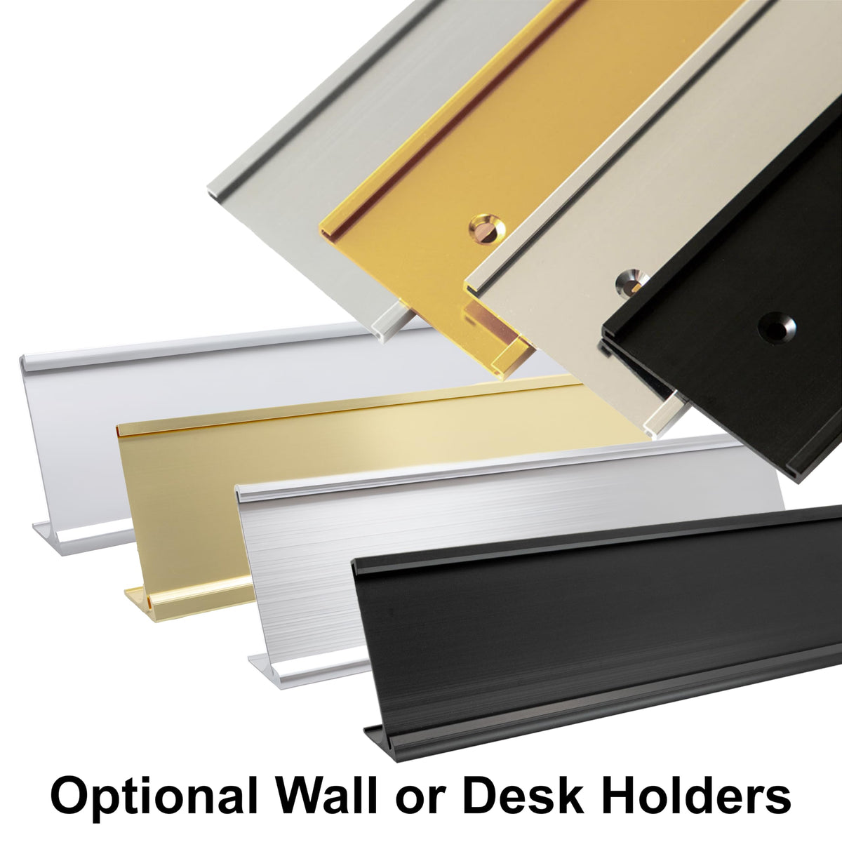 Explore premium custom engraved name plates with optional wall or desk holders. 100% Authentic and available at Curat Cart in India.