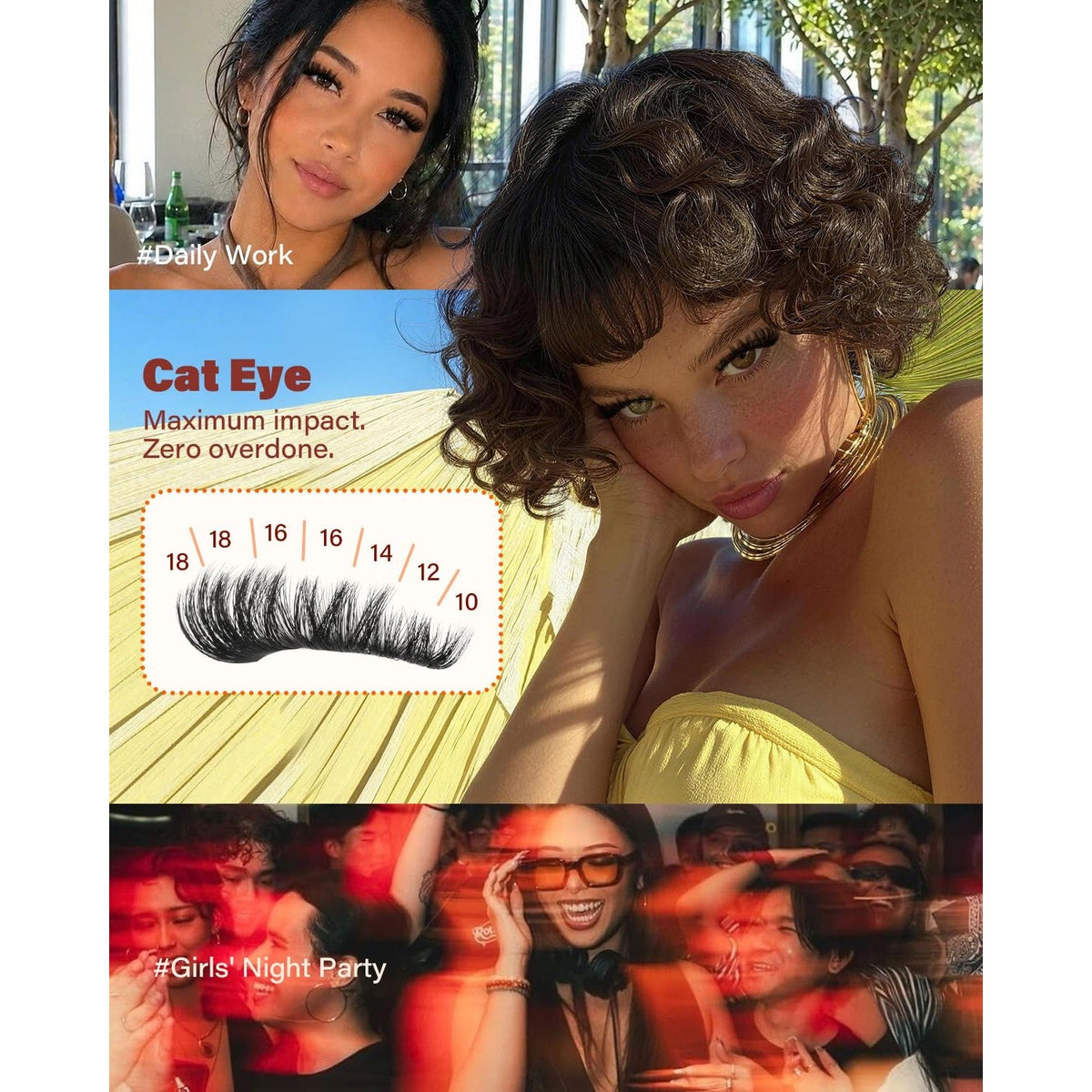 Elevate your look with the Fluffy 100D Lash Clusters Kit, perfect for various occasions. Verified by CuratCart.