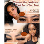 Explore our Lash Clusters Kit featuring fluffy, thick eyelashes. Perfect for enhancing your eye shape. Verified by CuratCart.