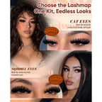 Explore our Lash Clusters Kit featuring Fluffy 100D lashes for stunning, edgeless looks. Perfect for various eye shapes!
