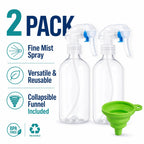 Premium leakproof spray bottles, BPA free, versatile and reusable. Available at Curat Cart, 100% Authentic in India.