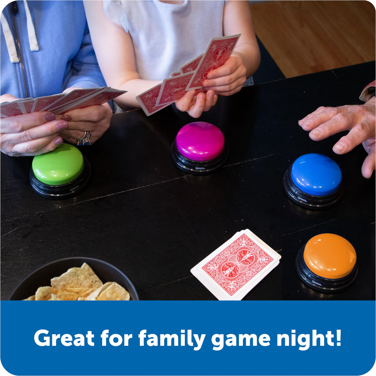 Engage in fun with Learning Resources Answer Buzzers, perfect for family game nights. 100% Authentic, available at Curat Cart.