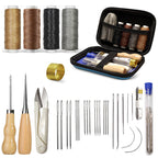Premium imported Leather Sewing Repair Kit from Curat Cart, featuring essential tools and threads for effortless repairs.