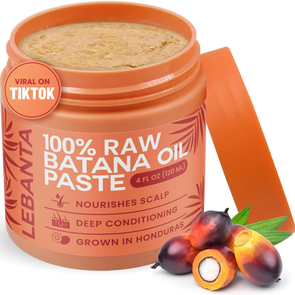 Discover the 100% genuine Lebanta Raw Batana Oil, nourishing your scalp and providing deep conditioning, sourced from Honduras.