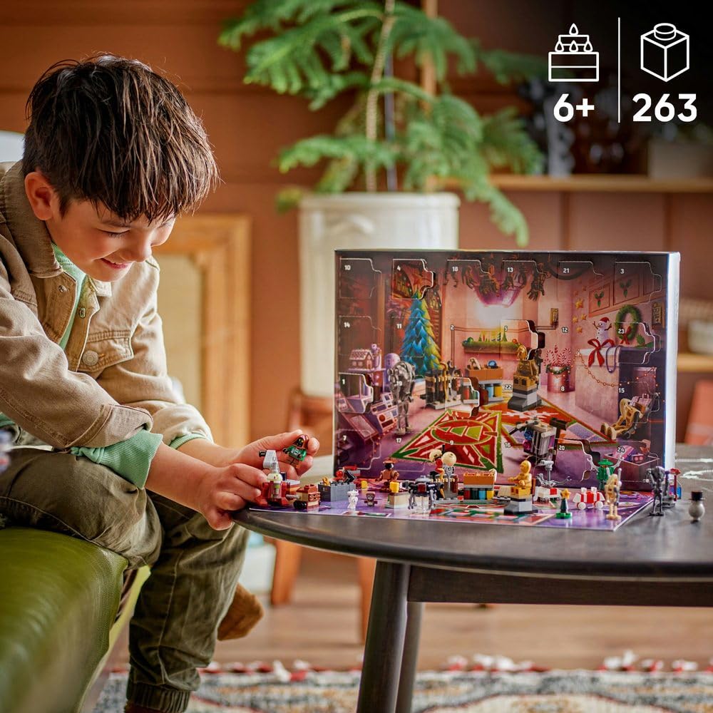 Authentic Lego 43273 Disney Princess set, featuring a child engaged with 263 pieces. Perfect for creative play!