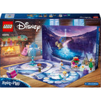 Premium imported LEGO 43273 set features Disney Princesses in a winter wonderland scene with gifts and characters.