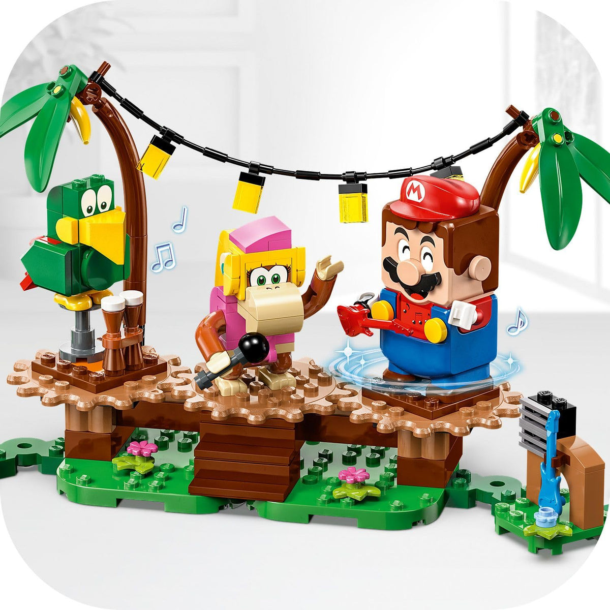 Premium imported LEGO 71421 set features Mario with friends in a playful jungle scene. Perfect for imaginative play!