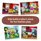 Premium imported LEGO set featuring the Able Sisters’ tailor shop from Animal Crossing, ideal for imaginative play.
