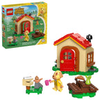 Authentic LEGO set featuring Goldie's Cozy House from Animal Crossing, including 149 pieces and adorable accessories.