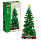 Discover the authentic LEGO Christmas Tree building toy. 784 pieces create a festive centerpiece with vibrant decorations.