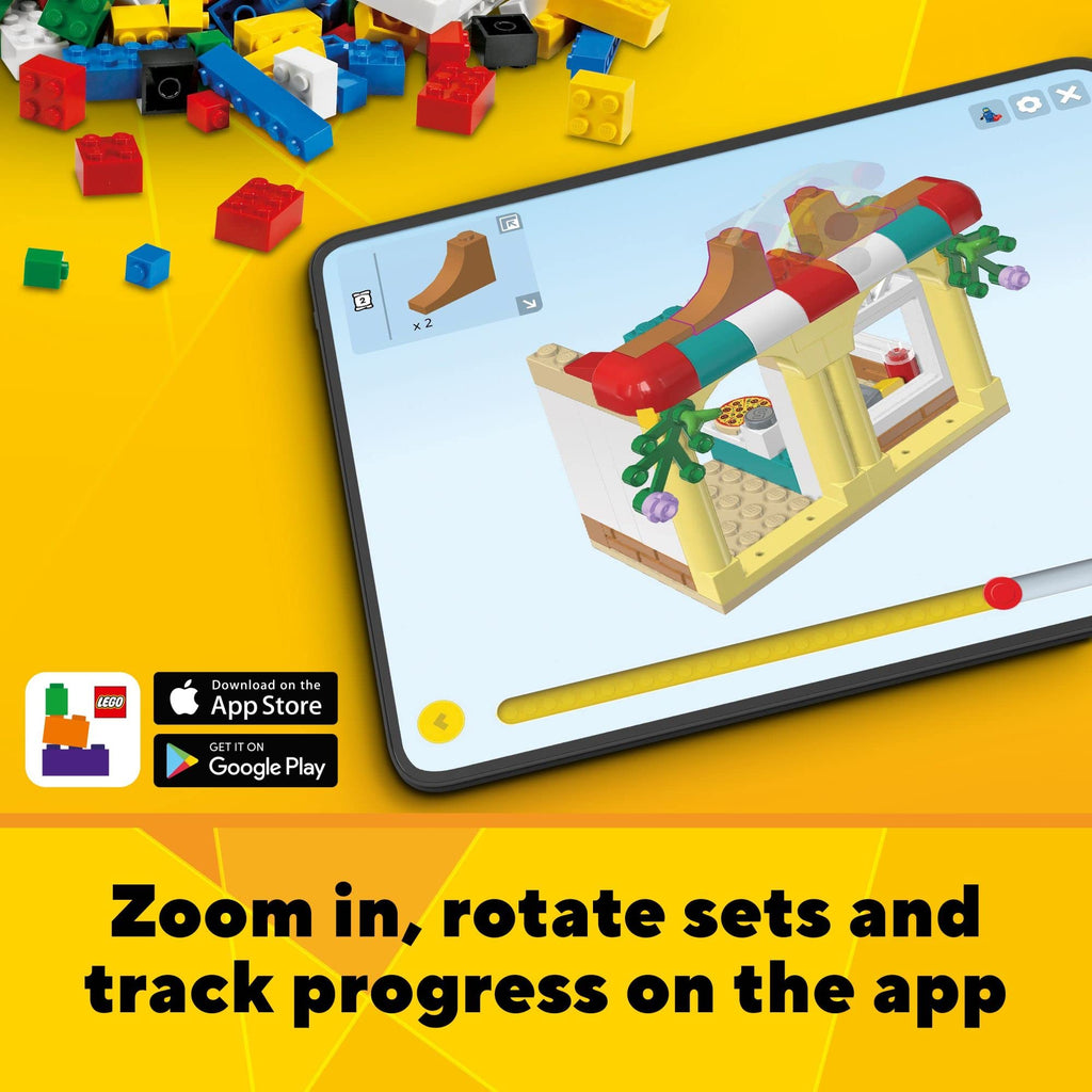Explore the LEGO Creator 3 in 1 Cozy House. Ideal for creative minds. Includes official app for tracking builds and progress.