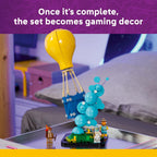 Authentic LEGO Fortnite Supply Drop 77080, showcasing a vibrant blue supply crate and balloon, perfect for gamers and collectors.