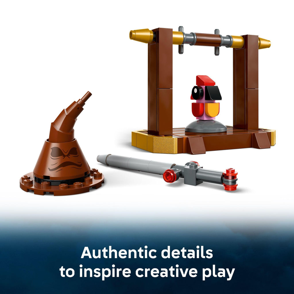 LEGO Harry Potter Fawkes set featuring authentic details and accessories for creative play. Verified by CuratCart.