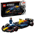 Authentic LEGO Speed Champions set featuring the Oracle Red Bull Racing F1 car and driver minifigure, complete and ready for action.