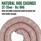 LEM Natural Hog Casings in an 8oz bag, 100% Authentic and available in India at Curat Cart for perfect sausage making.