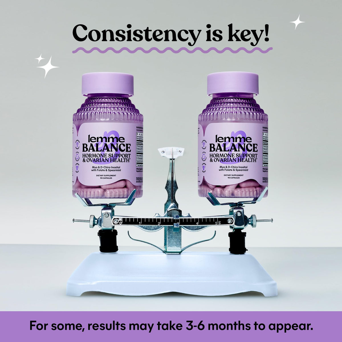 Lemme Balance Hormone Support Capsules, ideal for consistent hormone health. Buy now at Curat Cart for optimal wellness results.