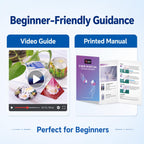 Discover premium imported Let's Resin Epoxy Resin Kits with a video guide and printed manual, perfect for beginners at Curat Cart.