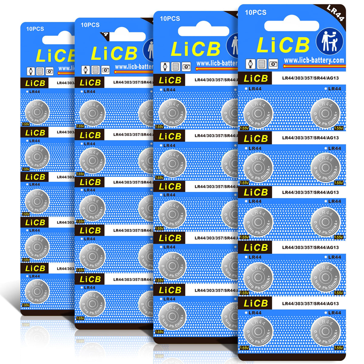 Discover premium imported LiCB LR44 AG13 coin cell batteries at Curat Cart, perfect for your devices. Reliable power source.