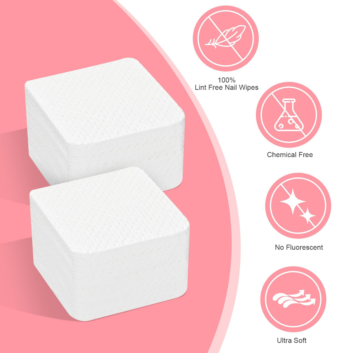 Order 100% lint-free nail wipes online in India. Chemical-free, ultra-soft, and perfect for nail care.