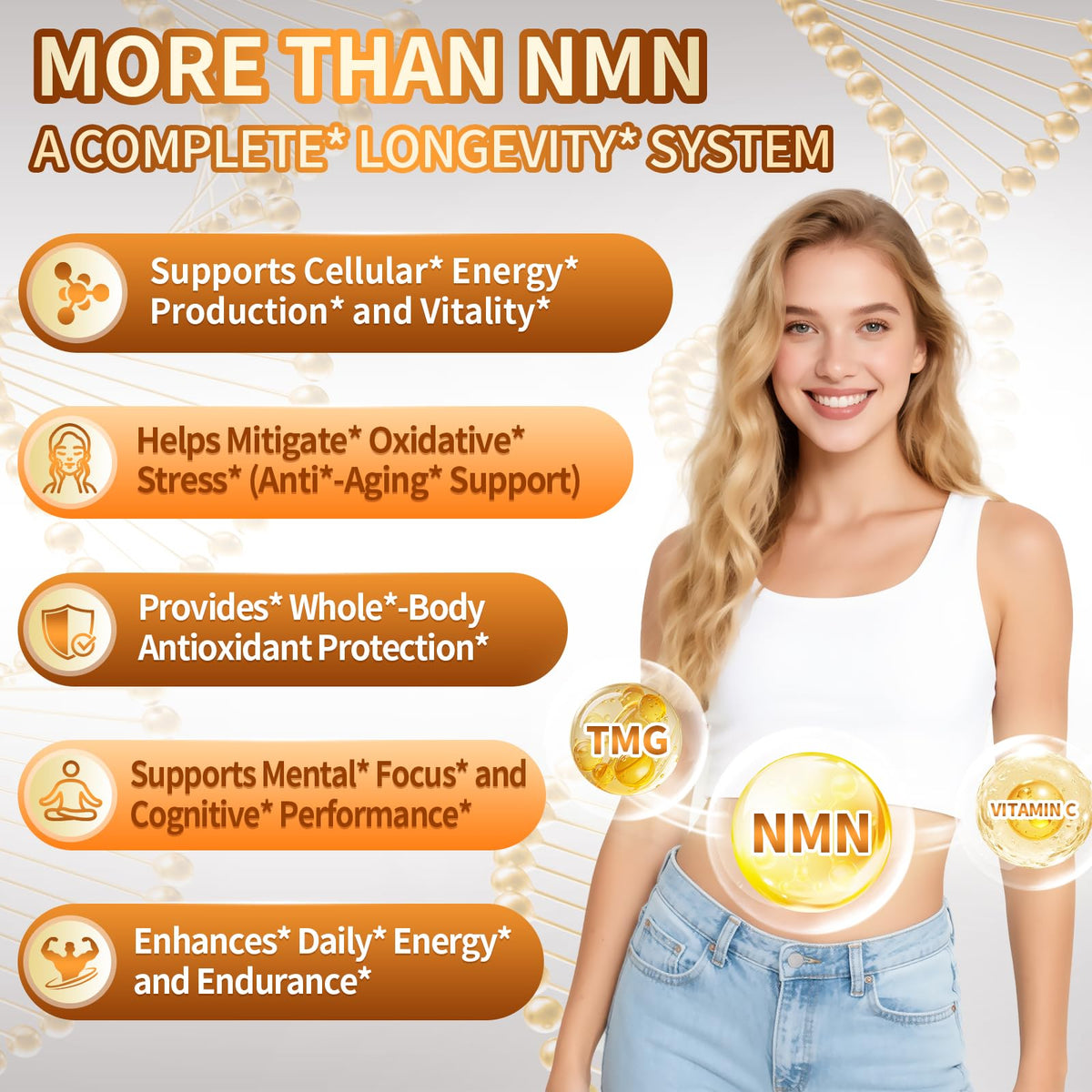 Discover Liposomal NMN Supplement 2000mg for energy and longevity. Order online in India for enhanced vitality today.