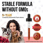 Liquid Multivitamin for Dogs, 100% Authentic and Gluten-Free, available at Curat Cart. Trusted by pet owners for over 5 years.