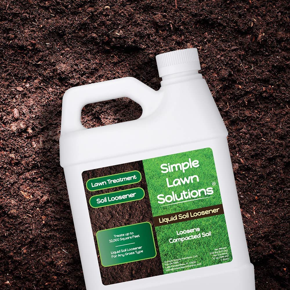 Simple Lawn Solutions Liquid Soil Loosener for compacted soil, 100% Authentic, available at Curat Cart in India.