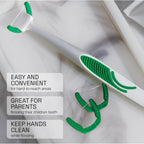 Premium imported Listerine Ultraclean Flossers in Fresh Mint, designed for effective cleaning and convenience. Available at Curat Cart.
