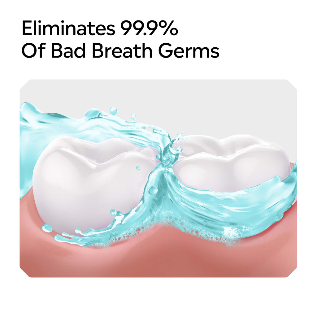 Listerine Ultraclean Mouthwash eliminates 99.9% of bad breath germs, a premium import available at Curat Cart.