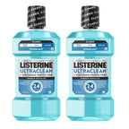 Discover Listerine Ultraclean Mouthwash, a premium import offering intense mint flavor and 24-hour protection. Available at Curat Cart.