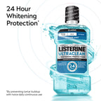 Discover Listerine Ultraclean Mouthwash, specially curated by Curat Cart for lasting freshness and 24-hour protection.