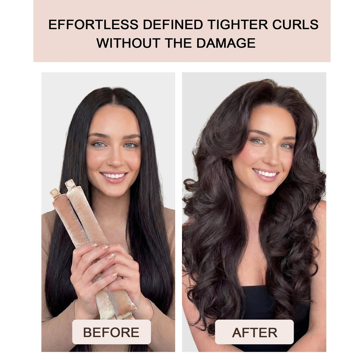 Transform your hair overnight with Littles Heatless Curls Rods for defined, damage-free curls. Verified by CuratCart.