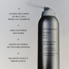 Living Proof Dry Shampoo in official packaging, designed to cleanse and care like a rinse-out shampoo, available at Curat Cart.