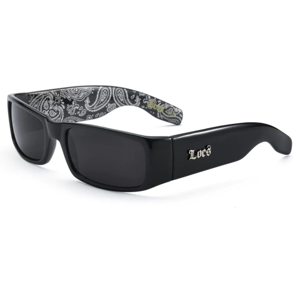 Shop Locs Hardcore Wrap Around Sunglasses, featuring a sleek design and trusted quality, verified by CuratCart.