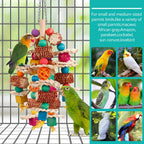 Enhance playtime with lovyoCoCo Parrot Toys, ideal for small to medium-sized parrots. Perfect for daily engagement. Available at Curat Cart.
