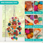 Discover lovyoCoCo Parrot Toys, a premium imported bird foraging toy from Curat Cart, designed to keep your parrot engaged and happy.