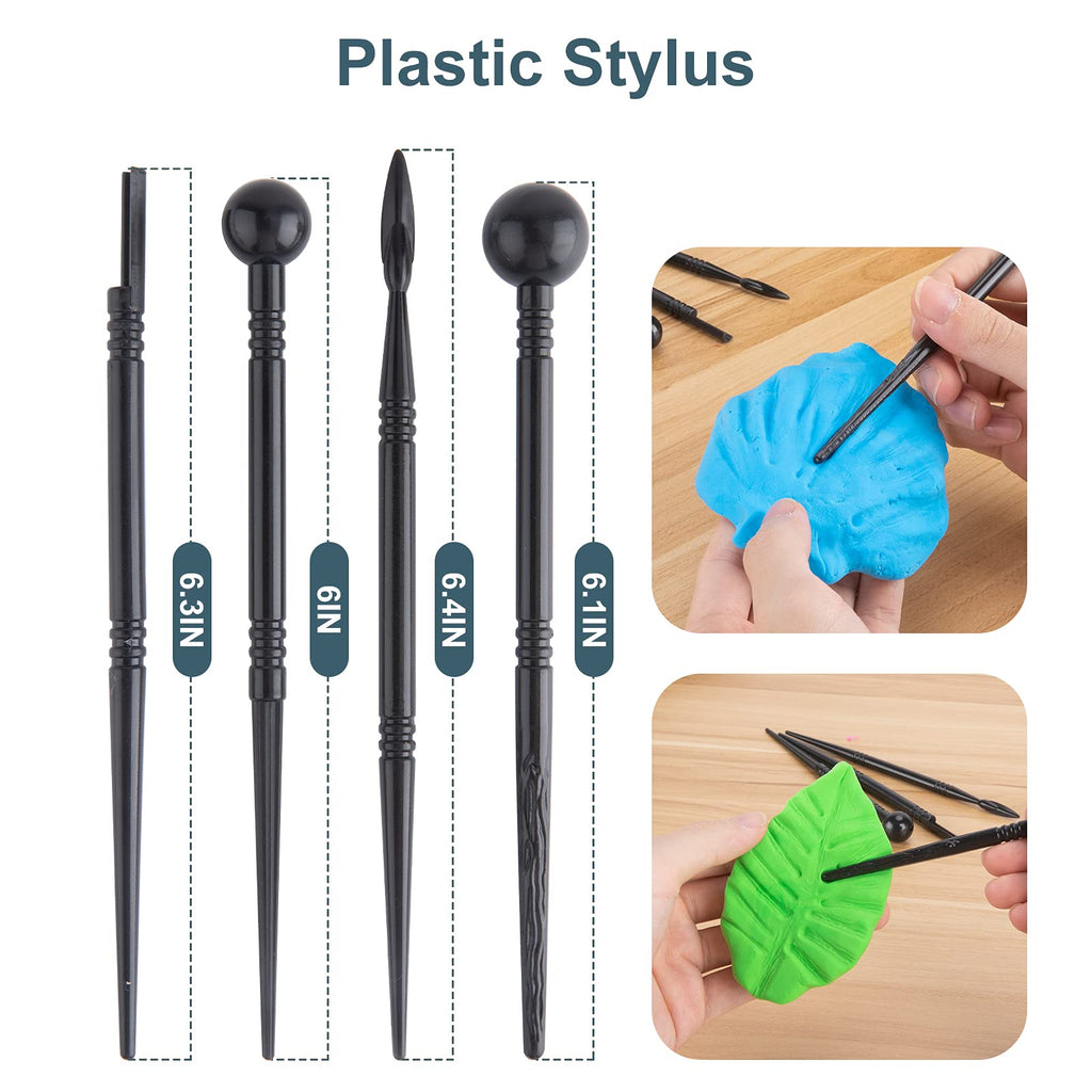 Luney Polymer Clay Sculpting Tools, premium imported quality for precise crafting. Available at Curat Cart.