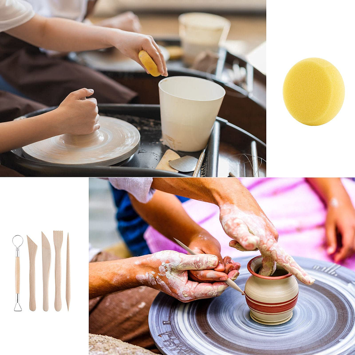 Explore Luney Polymer Clay Sculpting Tools for precise crafting. 100% Authentic, available in India at Curat Cart.