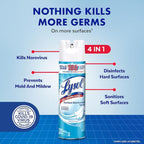 Lysol Disinfectant Spray Sanitizer offers 4-in-1 protection, killing 99.9% of germs. 100% Authentic, available at Curat Cart in India.