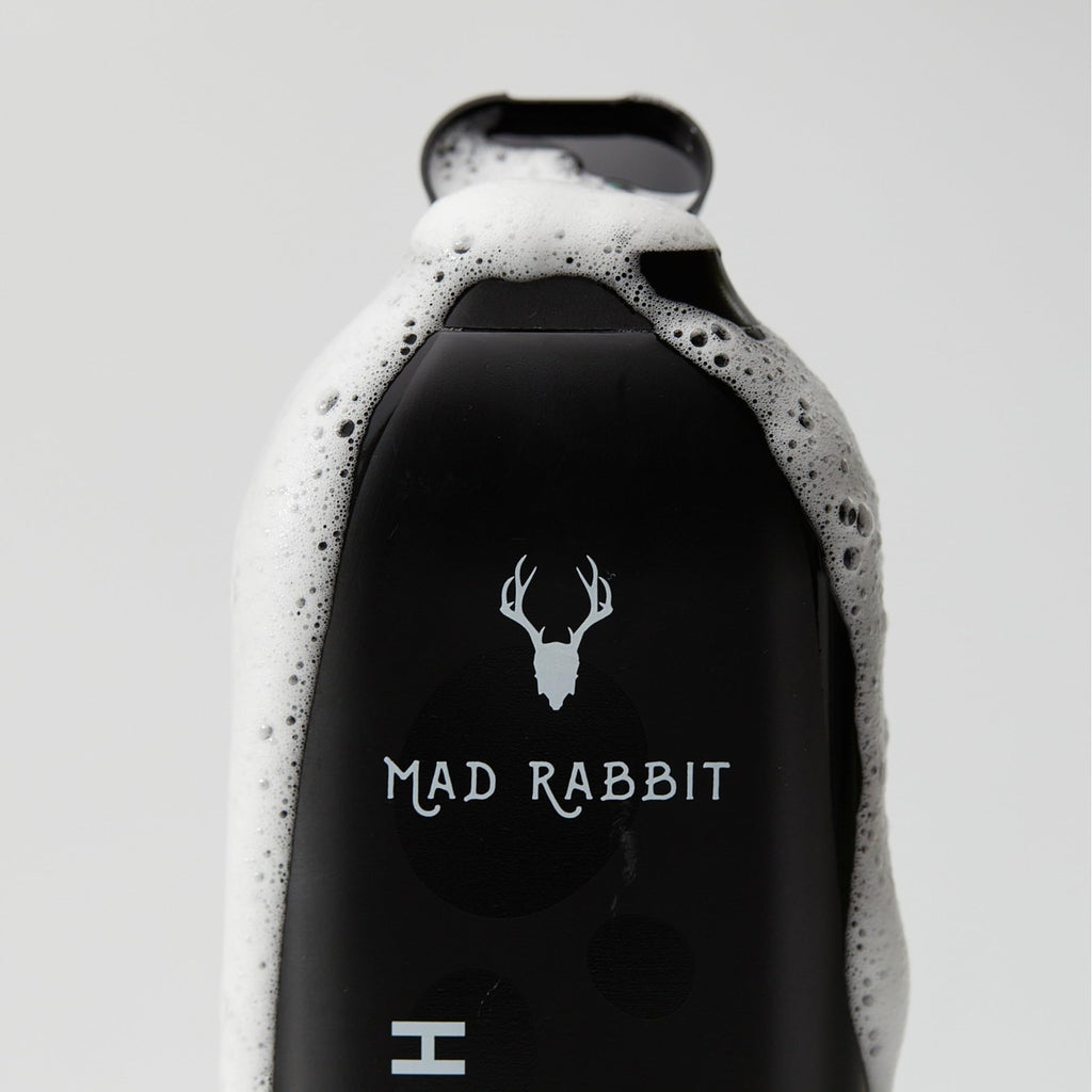 Experience Mad Rabbit Body Wash, a premium import known for its luxurious lather and quality. Available at Curat Cart.