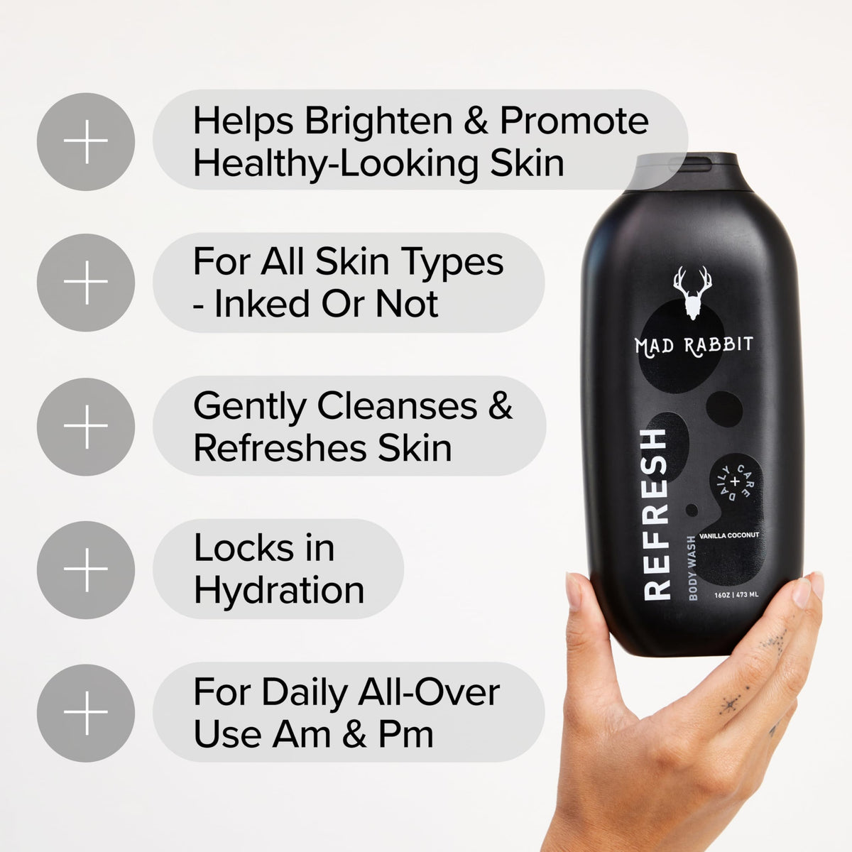 Mad Rabbit Body Wash offers a refreshing cleanse, promotes healthy skin, and is 100% authentic, available in India at Curat Cart.