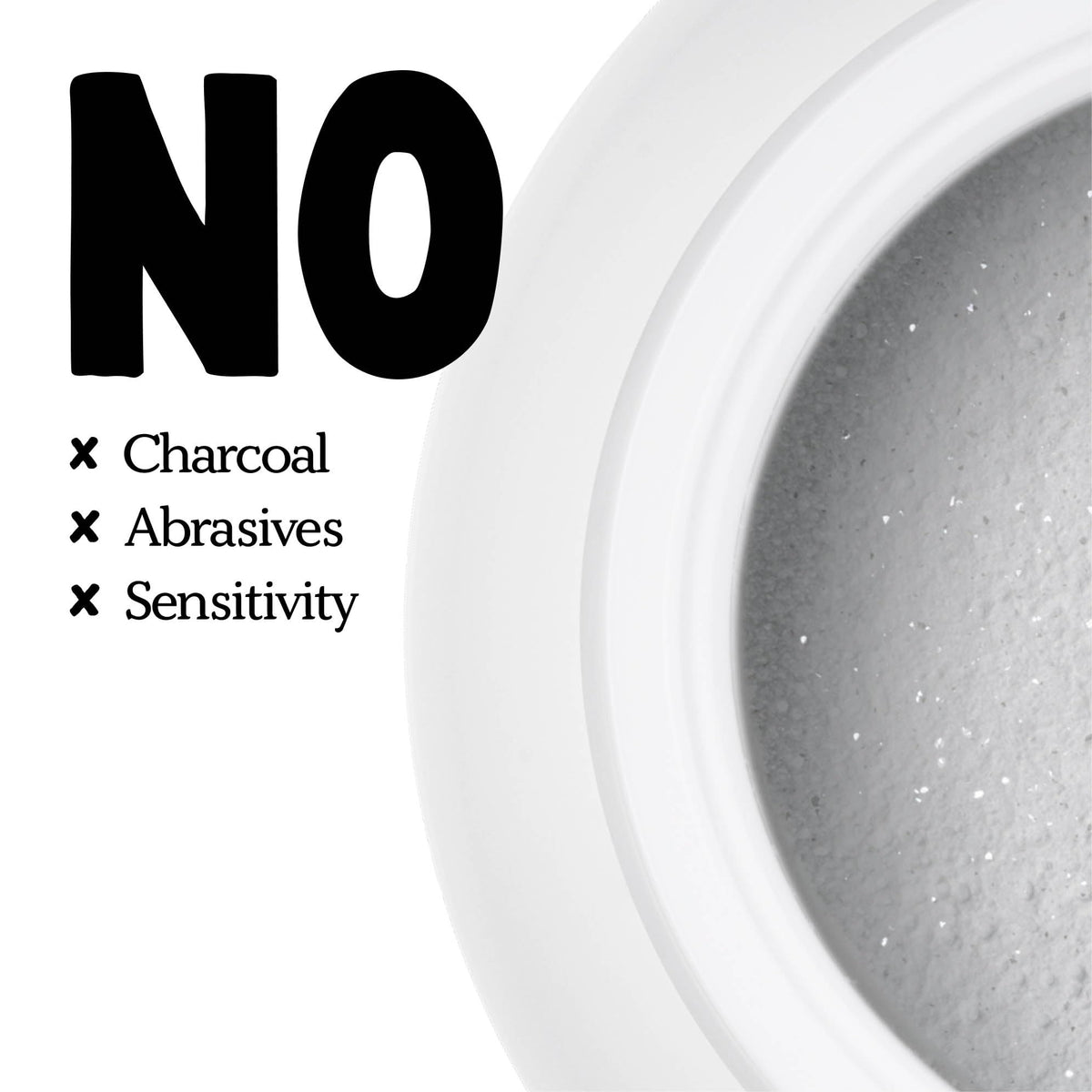Premium imported Dentists Teeth Whitening Powder without charcoal, abrasives, or sensitivity. Available at Curat Cart.