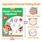 Upgraded Grooved Handwriting Practice Book for ages 3+, 100% Authentic, available at Curat Cart in India.