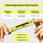 MAGNA Hydration Variety Pack offers triple magnesium electrolytes for recovery and sleep, 100% Authentic, available at Curat Cart.